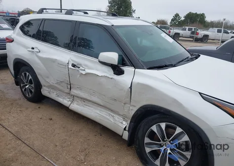 2020 Toyota Highlander Xle из США, поврежденный, VIN 5TDGZRAH9LS029592